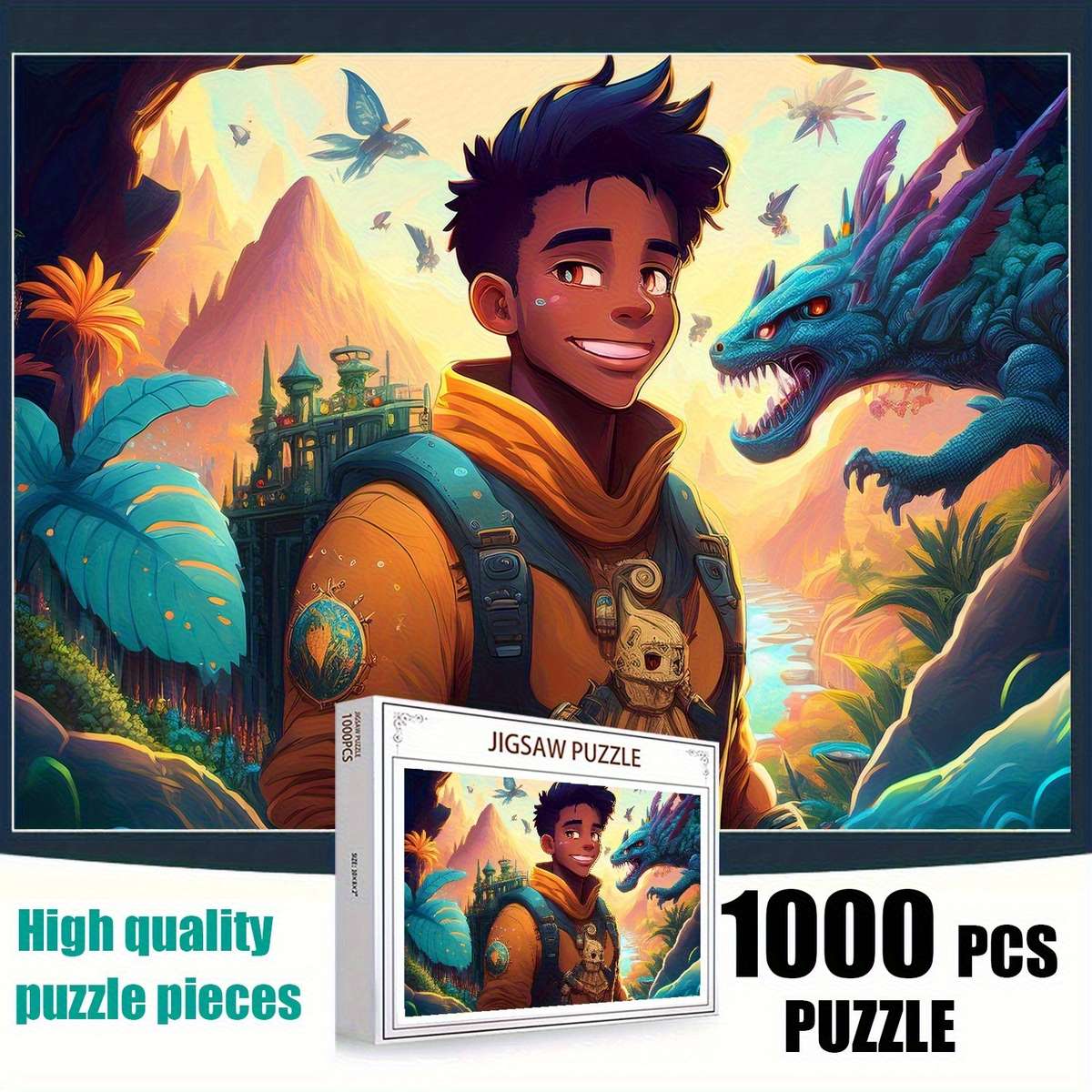 1000 Piece Paper Jigsaw Puzzle For Adults