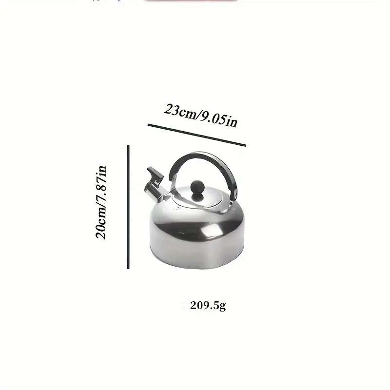 1 Piece Stainless Steel Teapot