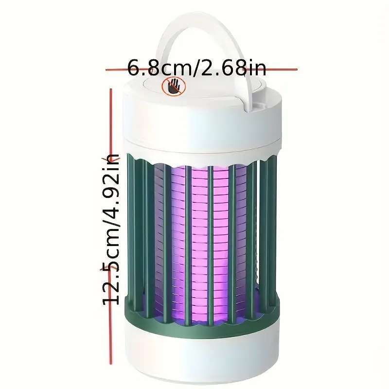 Mosquito Killer Lamp - Non-Toxic Bug Zapper with UV Light & Soundwave Technology