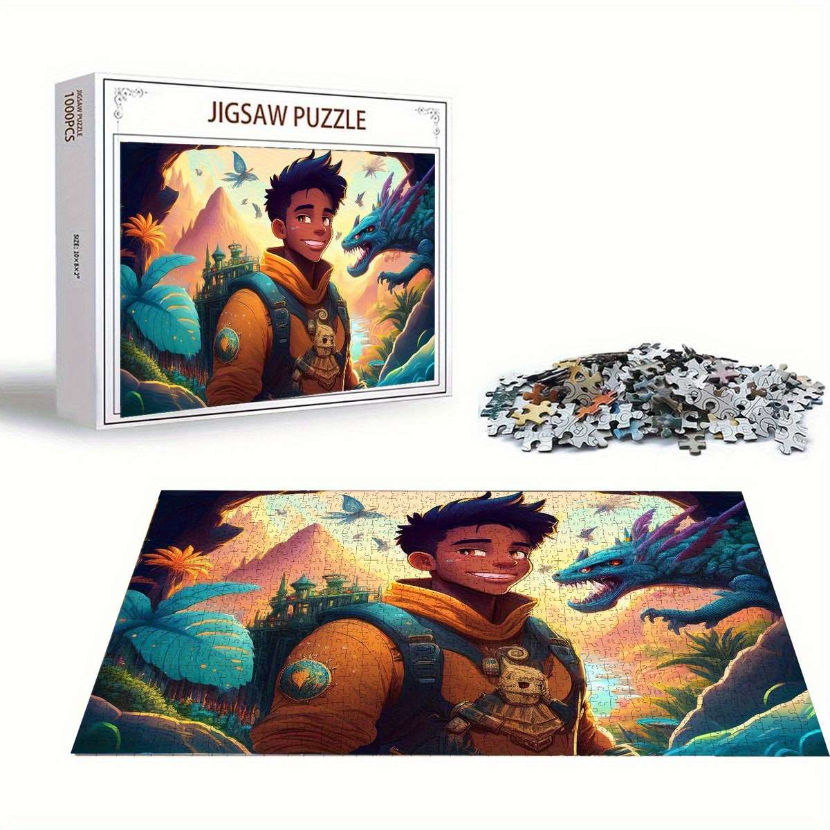 1000 Piece Paper Jigsaw Puzzle For Adults