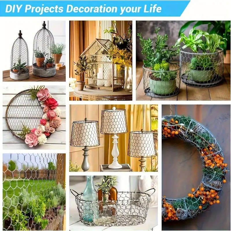 High Quality Galvanized Chicken Cage Net Durable Hexagonal Poultry Fencing 1M*10M