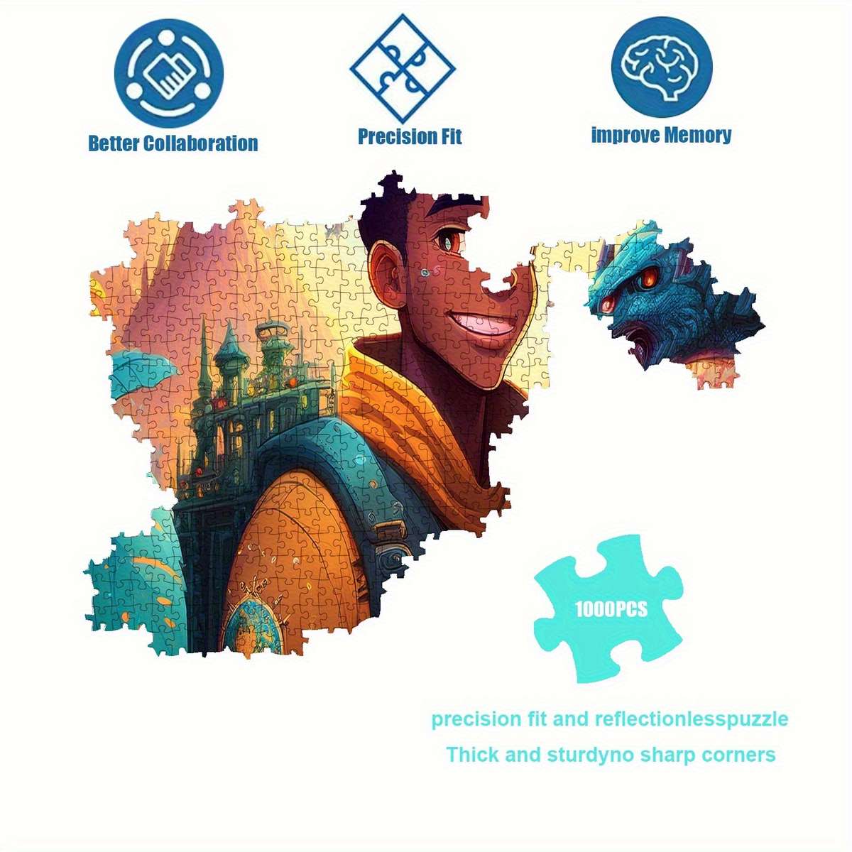 1000 Piece Paper Jigsaw Puzzle For Adults