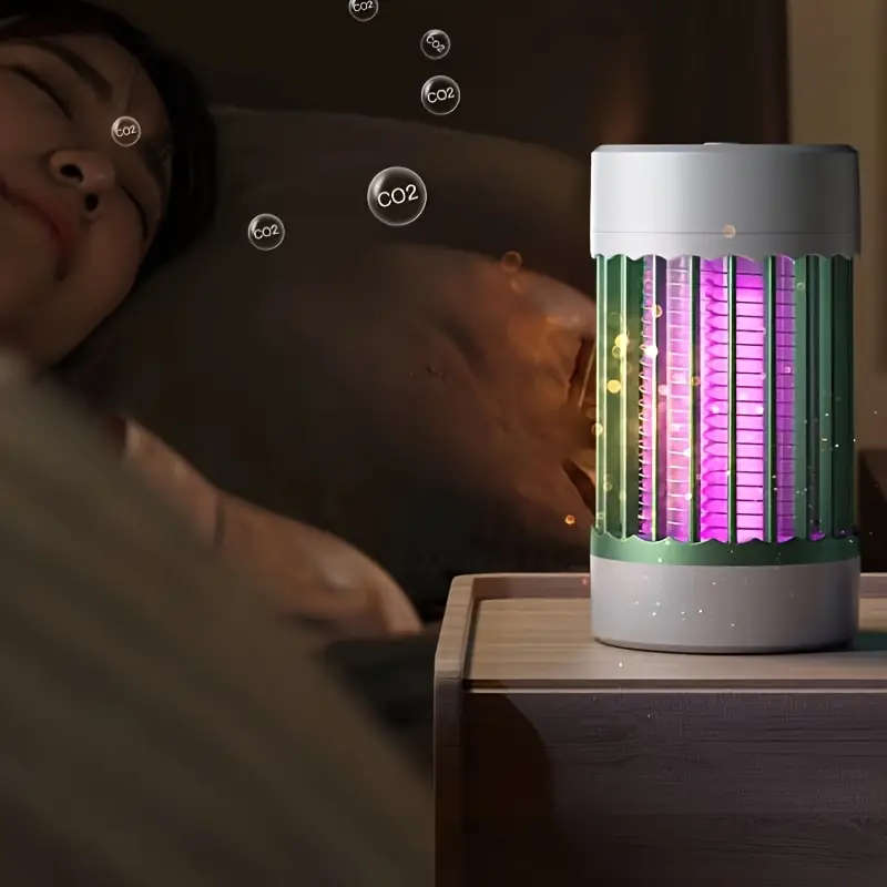 Mosquito Killer Lamp - Non-Toxic Bug Zapper with UV Light & Soundwave Technology