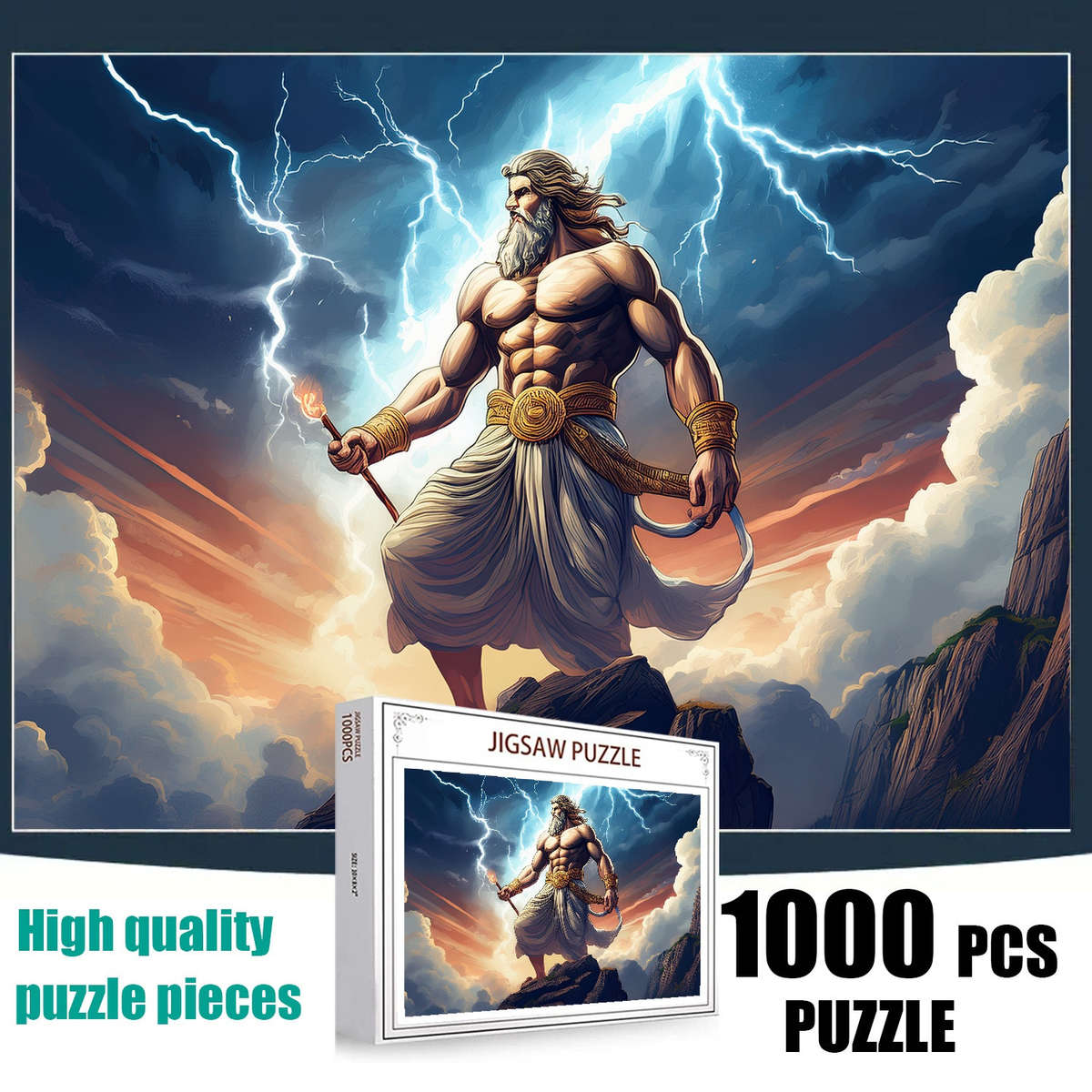 1000 Piece Paper Jigsaw Puzzle For Adults