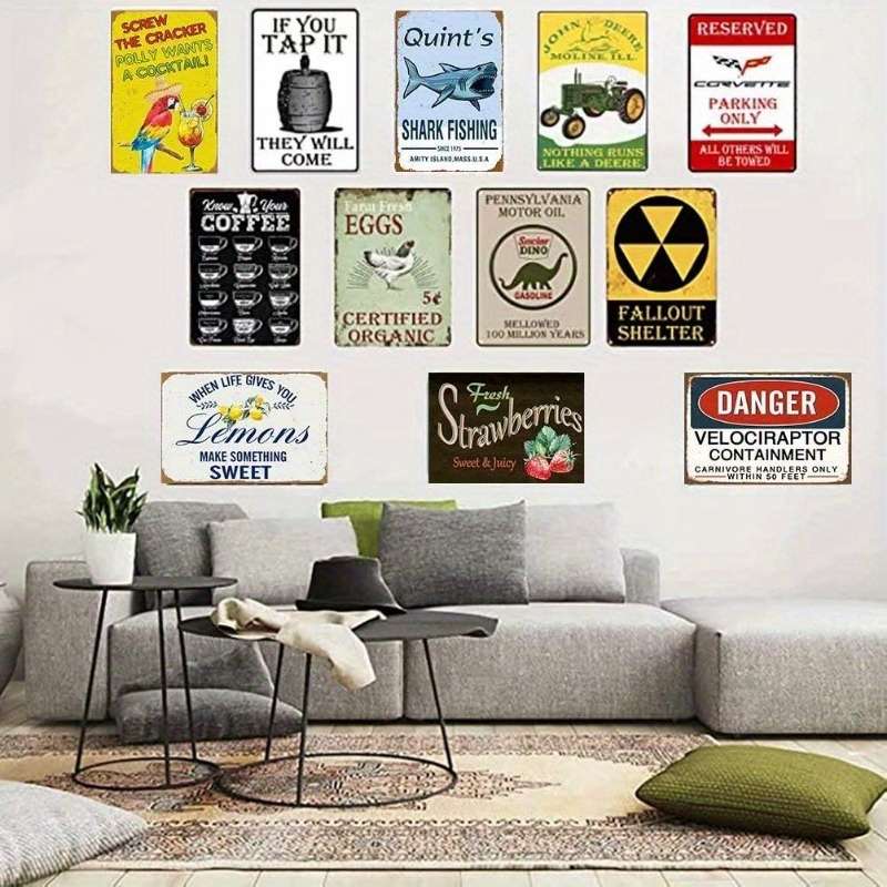 Vintage Monty Python And Now for Something Completely Different Metal Wall Sign 8x12 Retro