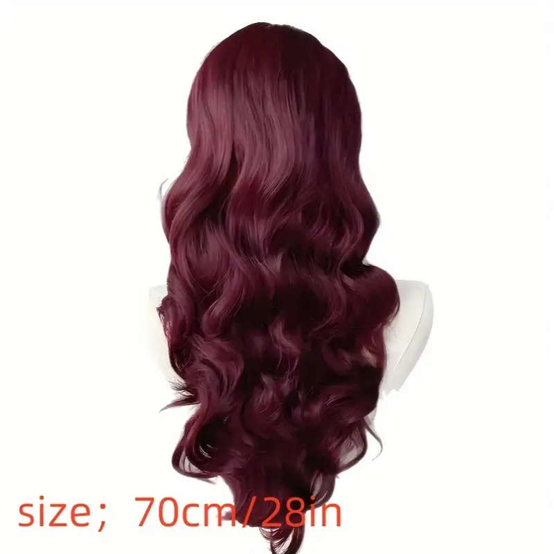 Women's Bright Red Curly Wig