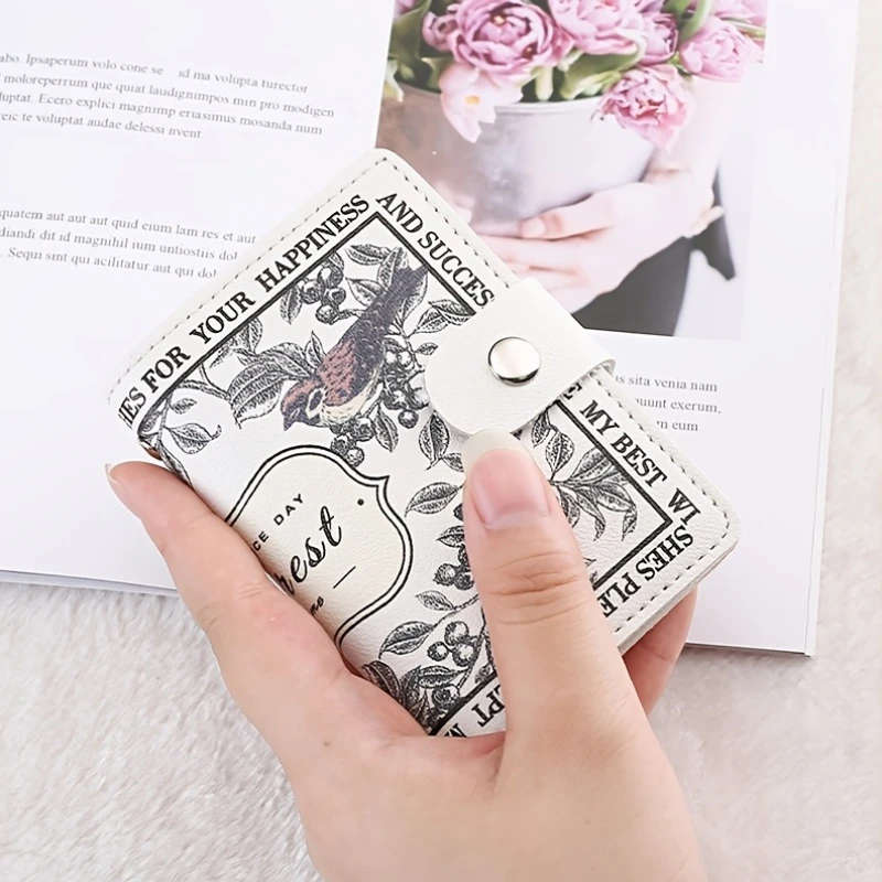 Ladies Elegant Large Capacity Card Holder