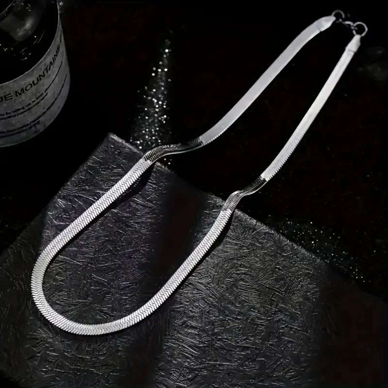 Stainless Steel Snake Chain Necklace 60CM