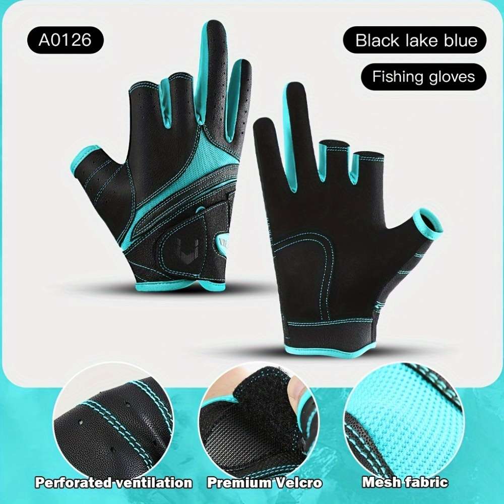 1 Pair Red Size L Outdoor Sports Gloves