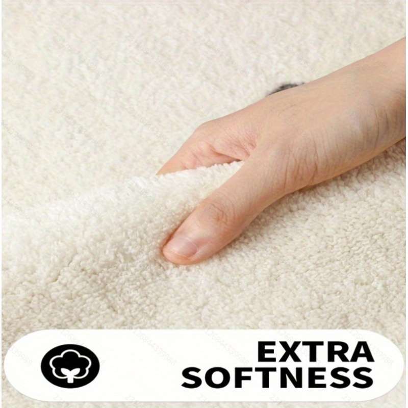 1Pc 47.2x41.7inch 120x106cm Floor Mat