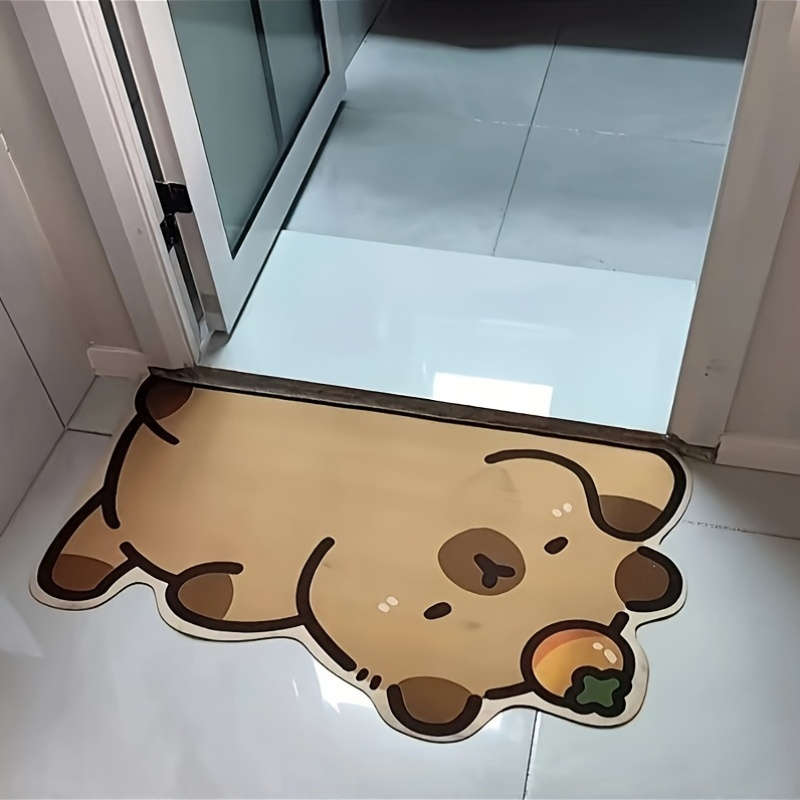 Crystal velvet anti slip mat Floor Mat