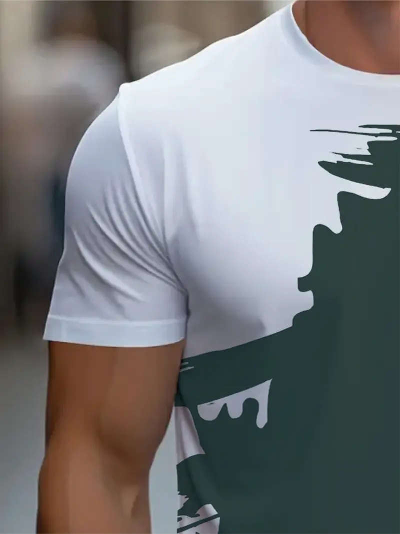 Men's Short Sleeve Crew Neck T-Shirt