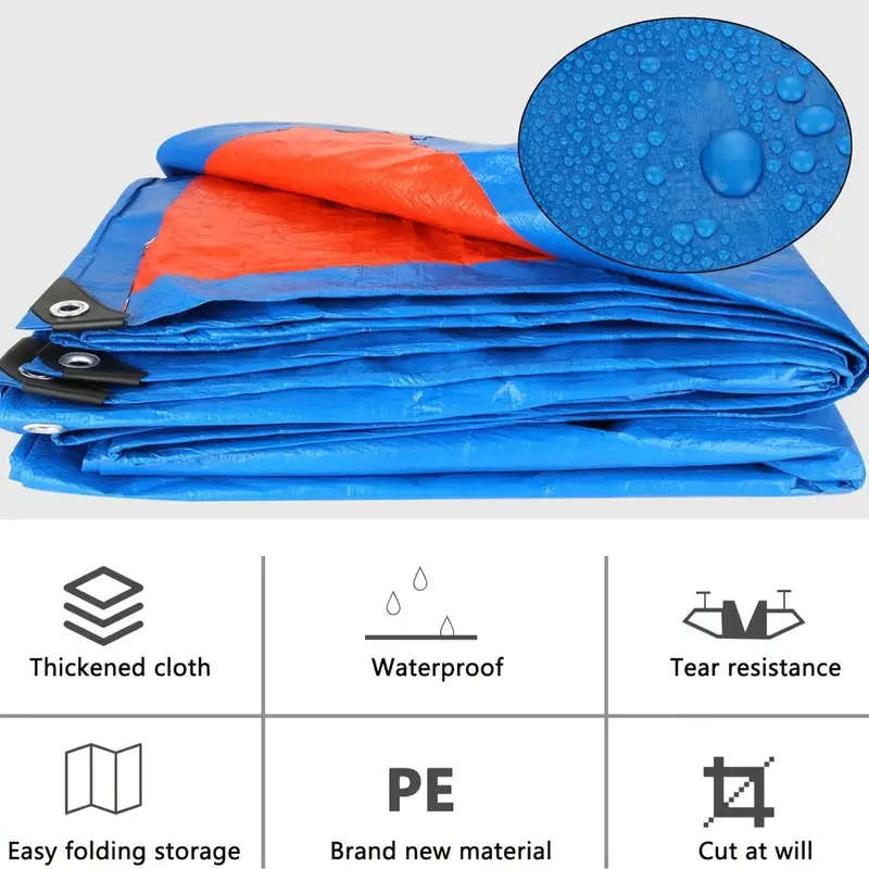 1 Heavy Duty Rainproof Sheet 4m×4m