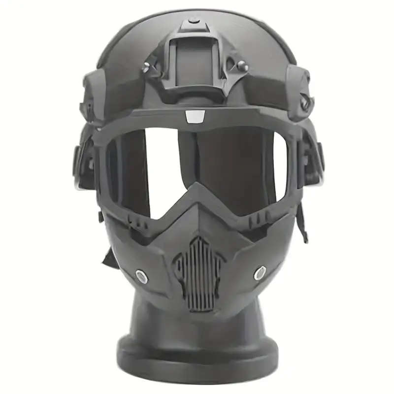 Full-Face HD Transparent Tactical Welding Mask