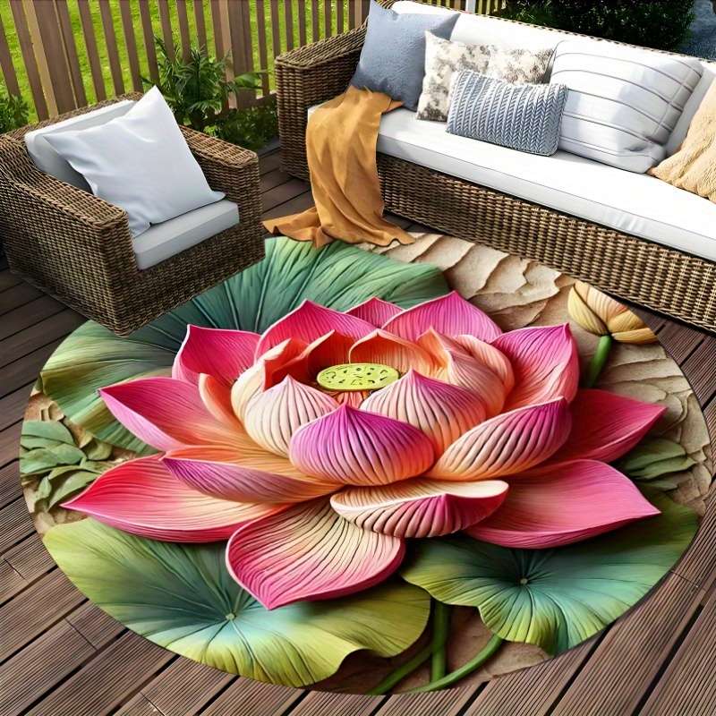 1Pc 31.5x31.5inch 80x80cm Floor Mat