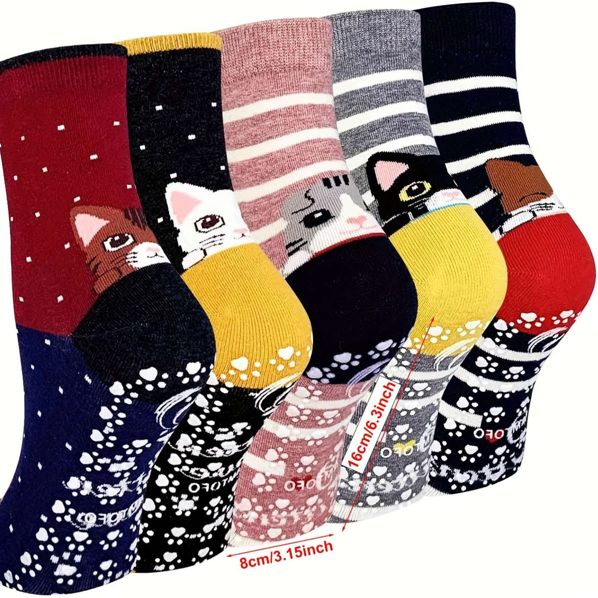 Sock Set A 5Pairs Size Us 5 9 Eu 35 41