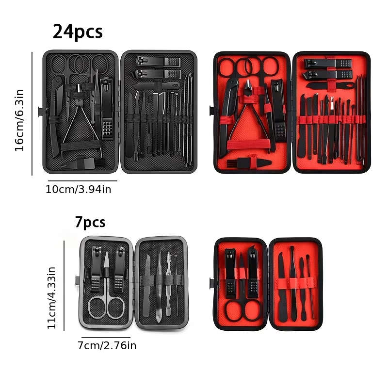7-Piece High-Quality Boxed Stainless Steel Nail Clipper Set
