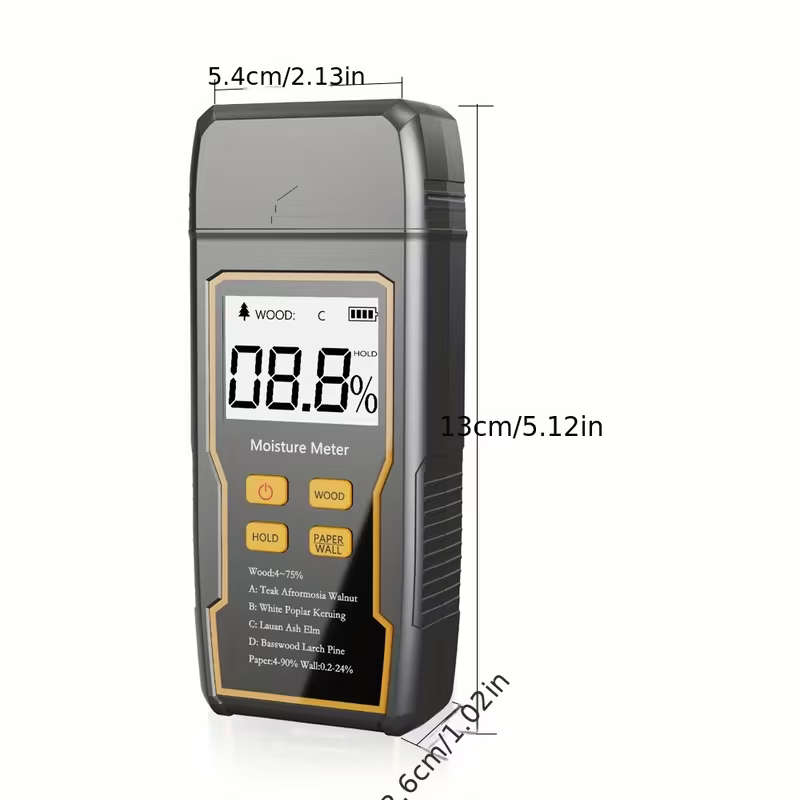 Digital Paper Wood Concert Sheetbrick Walls Moisture Meter