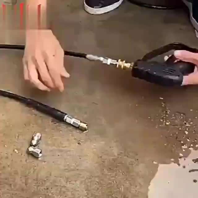 Sewer Pipe Dredging Stainless Steel High Pressure Nozzle2.9