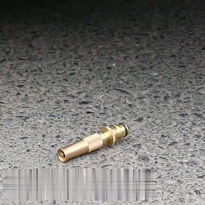 High Pressure Brass Spray Nozzle With Adjustable Hose