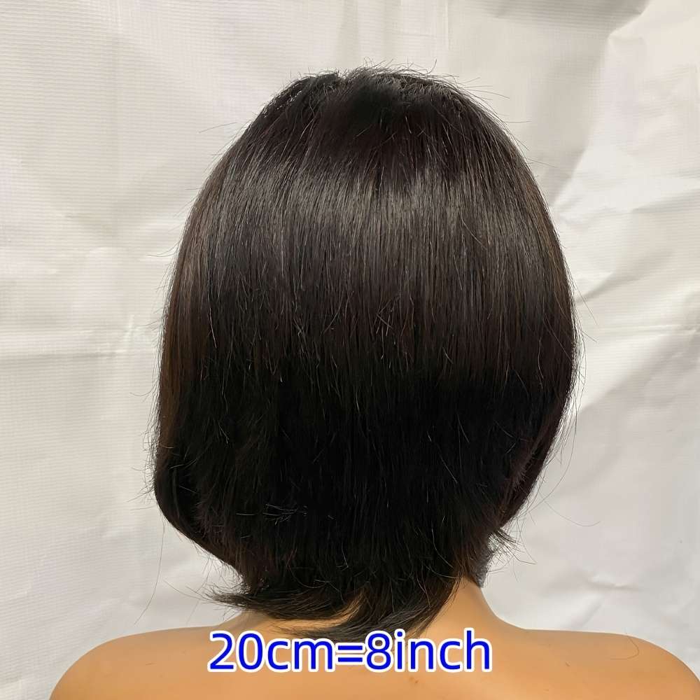 1Pc Lemon Yellow 20.32cm Fashion Design Wig