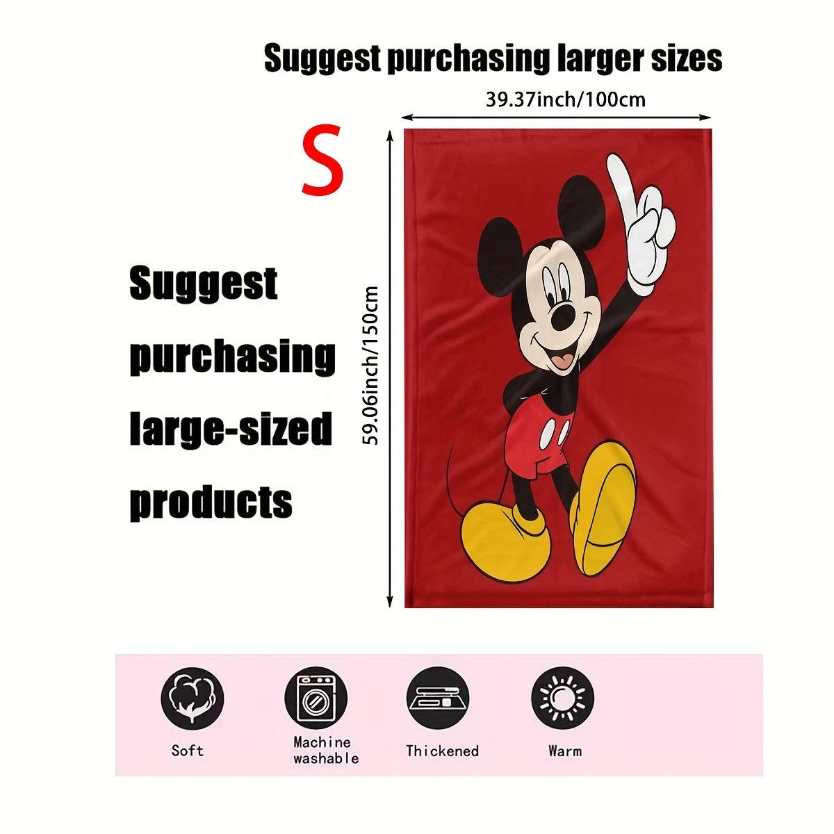 1ps Blanket Size 100X150Cm