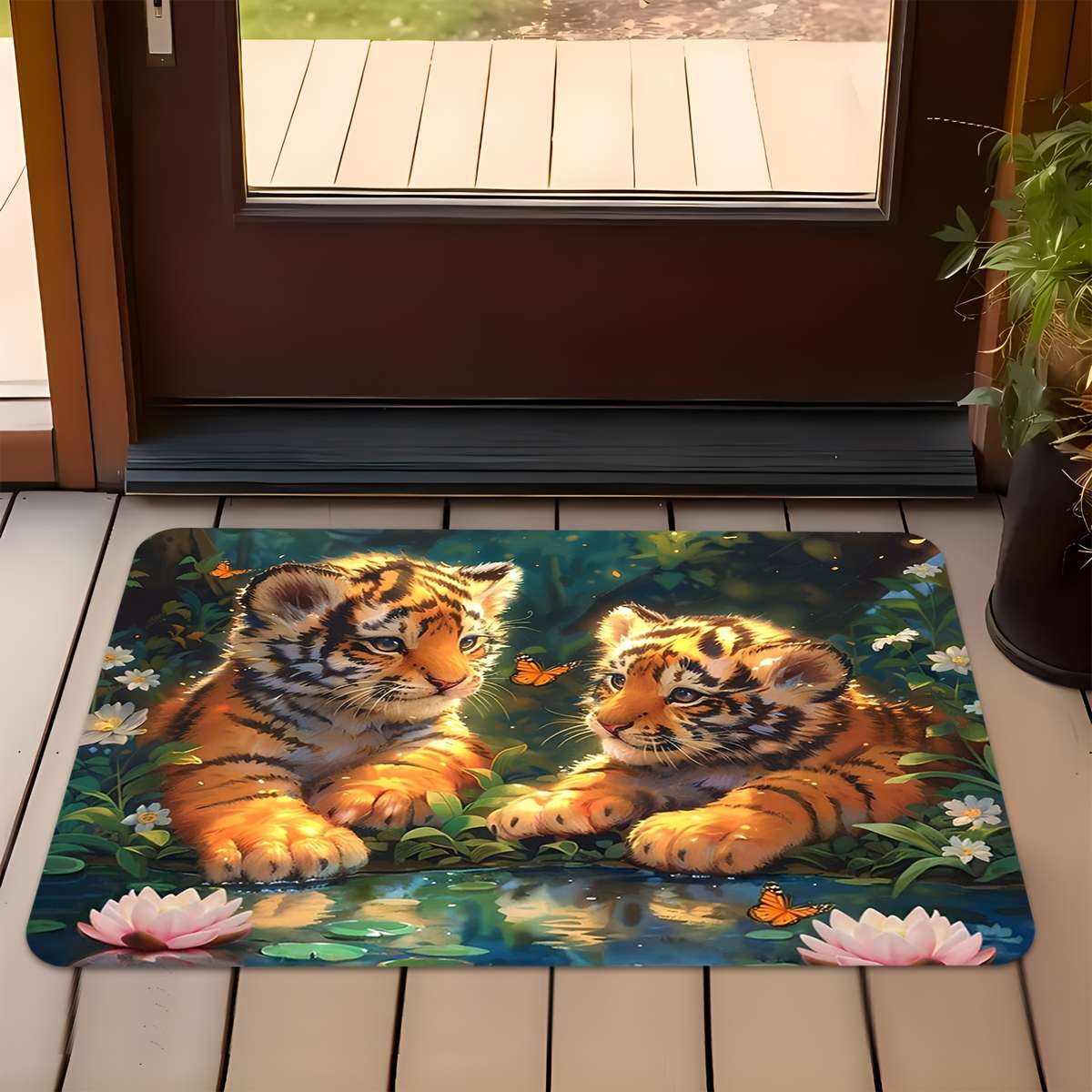 1Pc 23.6x35.4inch 60x90cm Floor Mat