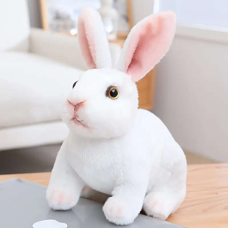 Cute Rabbit Plush Toy Brown