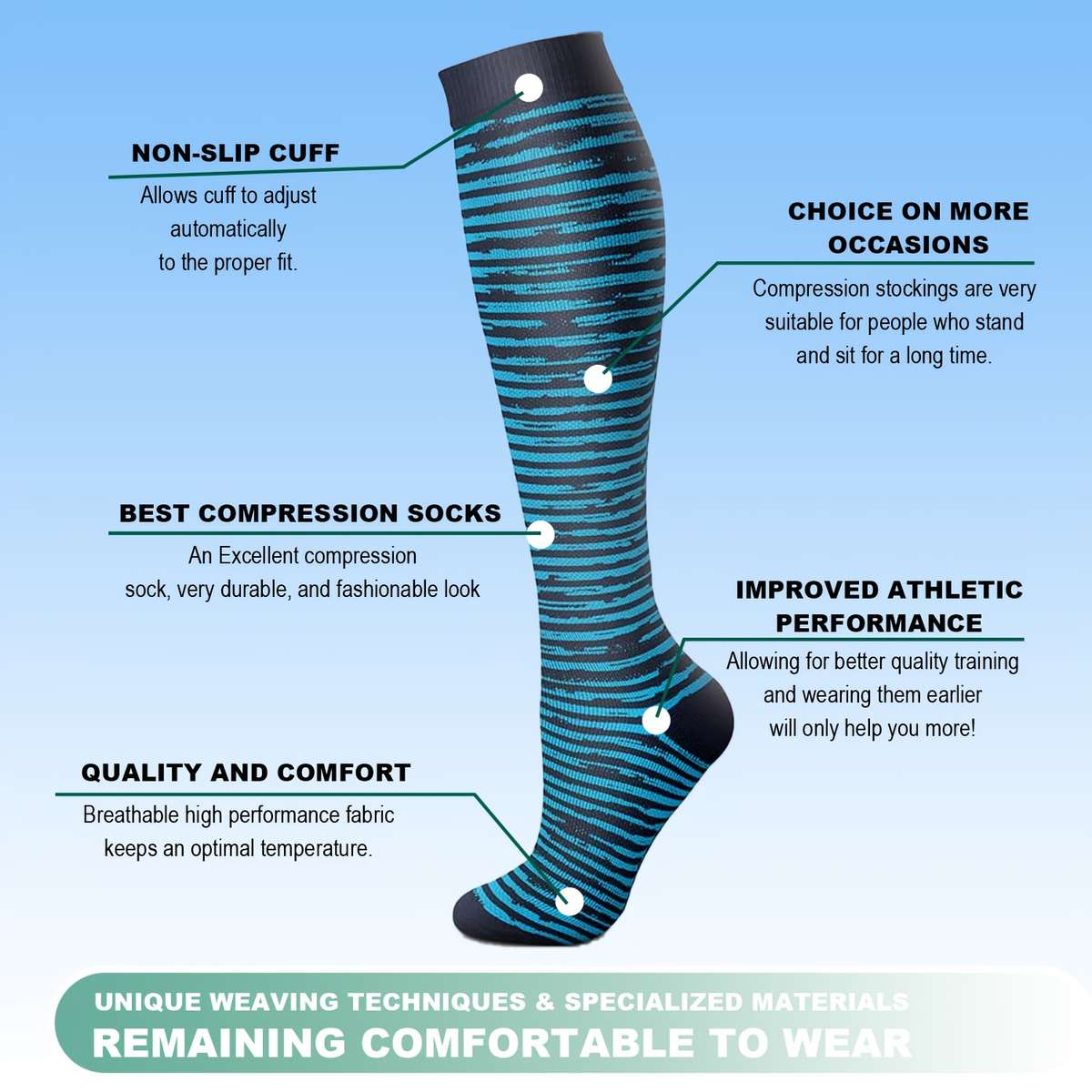 Sock 8 Pairs All Color Size S M
