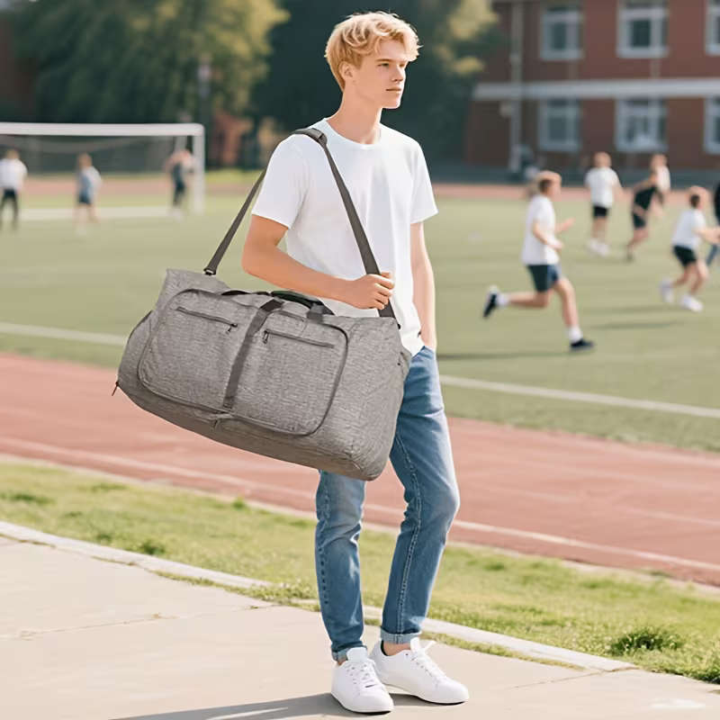 Large Capacity Portable Foldable Travel Tote Bag