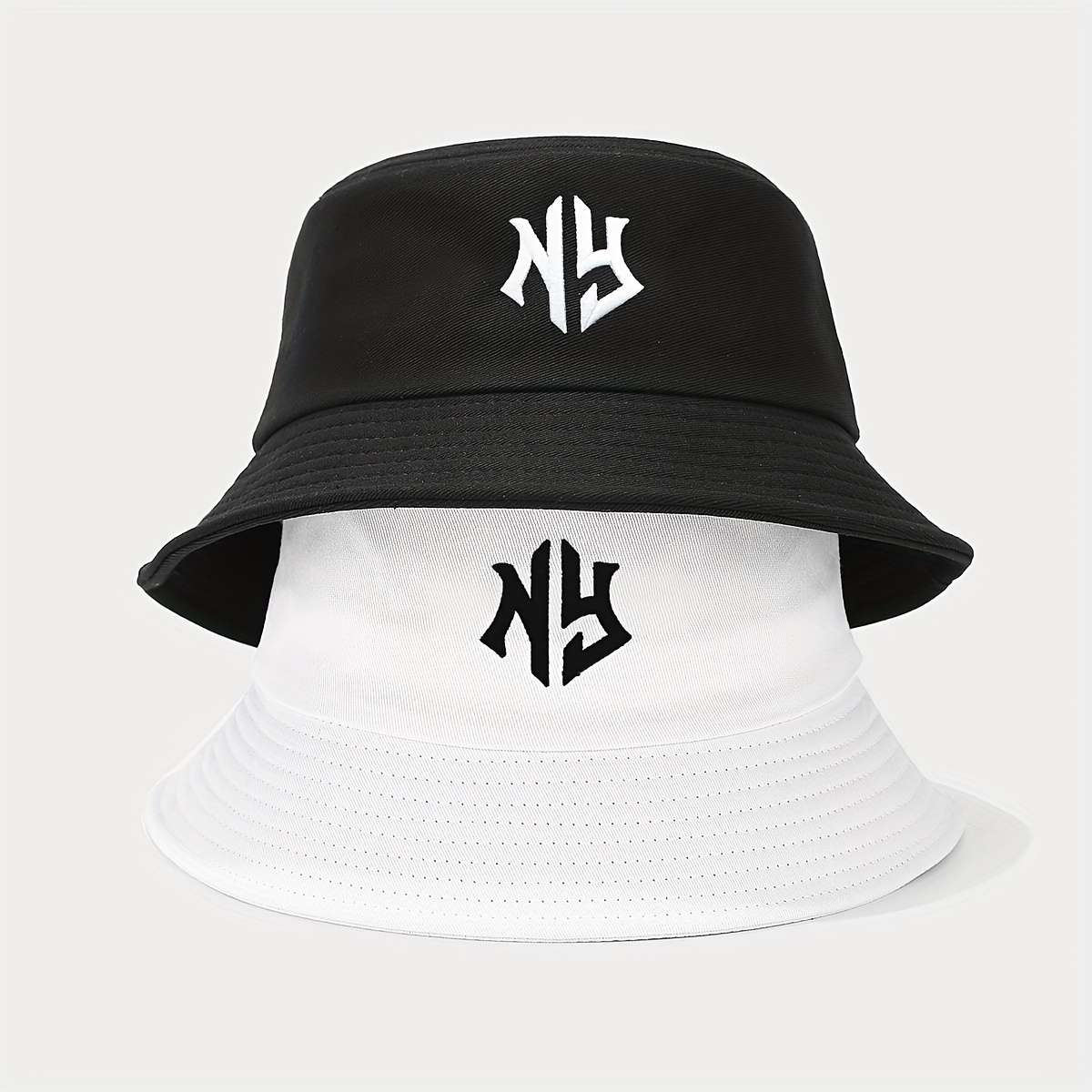 1pc ATHACER Bucket Hat with NY Embroidery Breathable Sun Protection Lightweight Foldable Fi