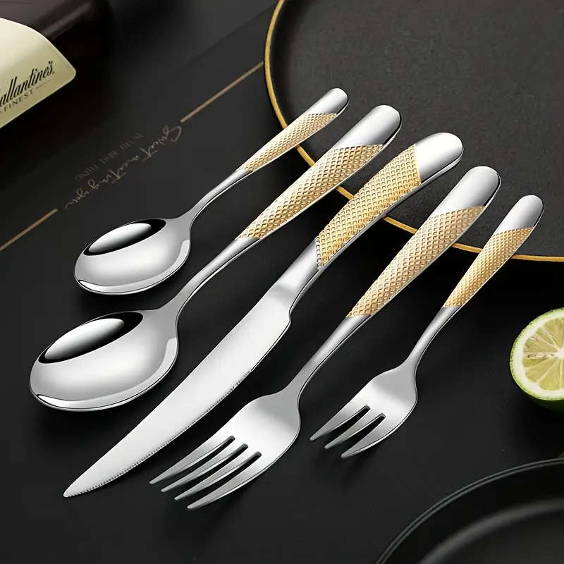 30-Piece Stainless Steel Cutlery Set