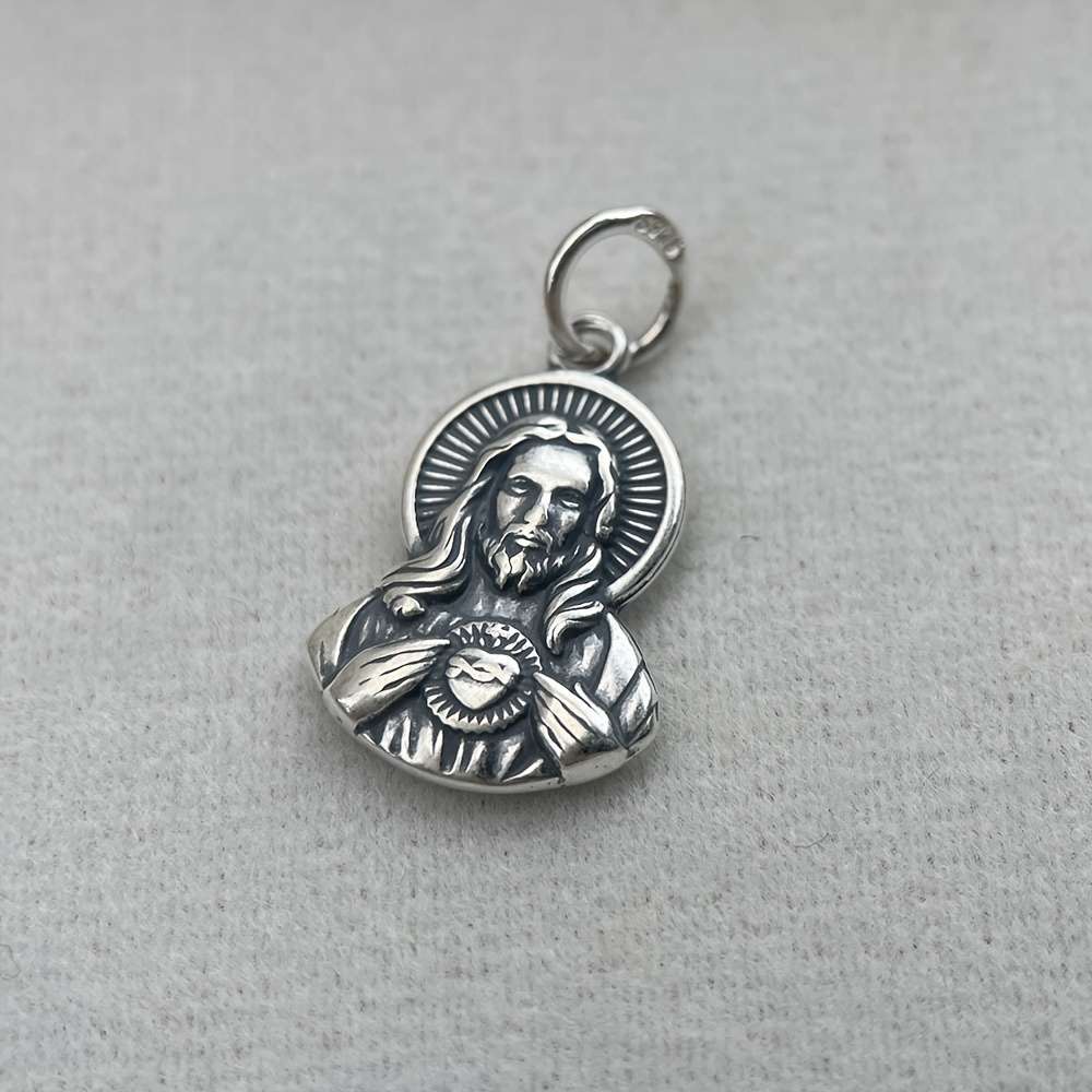 1 Piece Religious figure Loves You Jesus Theme Pendant