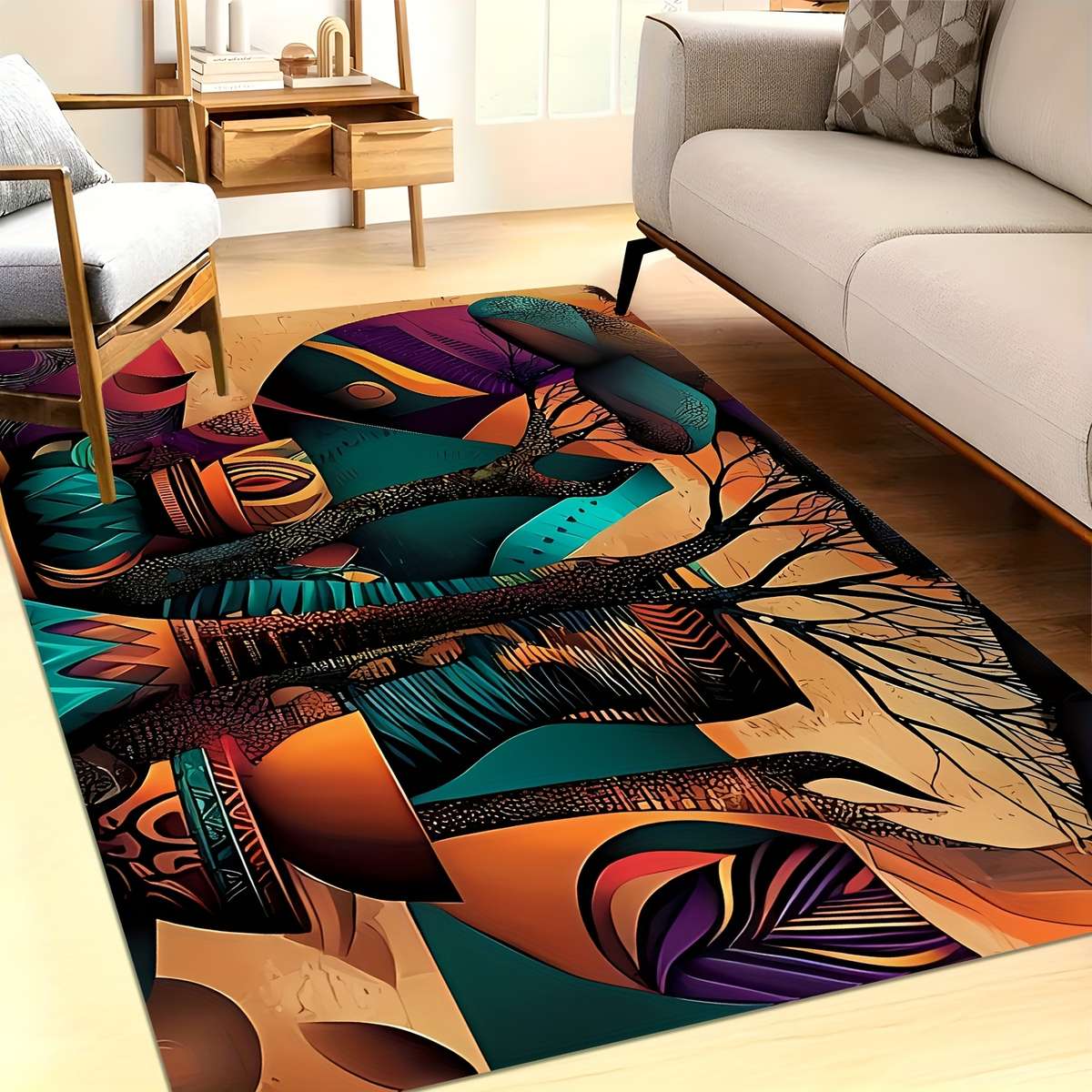 1Pc 60x90cm Floor Mat