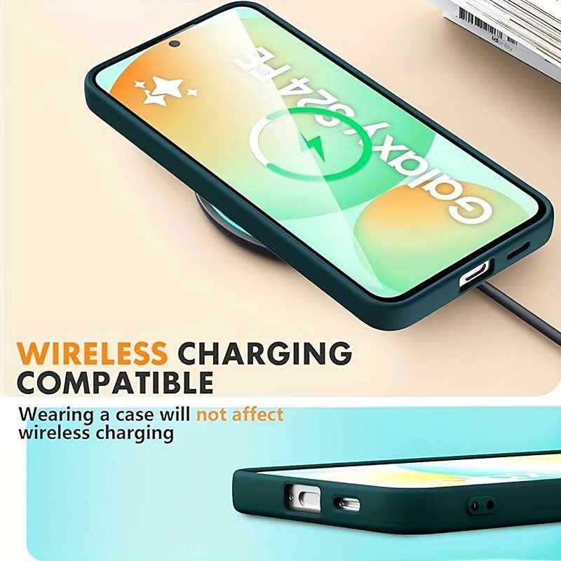 1pc Light Green For Samsung Samsung Galaxy A34 5G Phone Cases