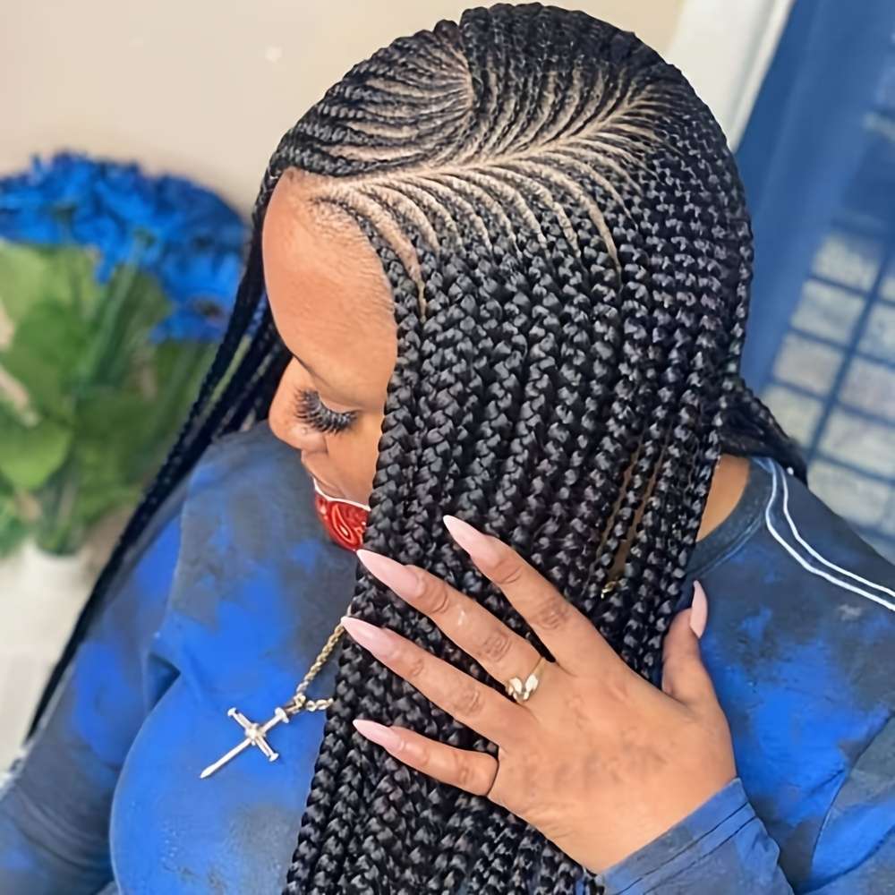 Black 86.36cm Fashion Design Wig