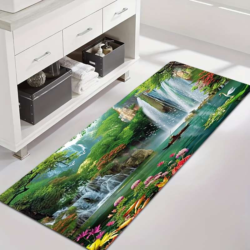 1Pc 50x80cm 19.68x31.49inch Floor Mat