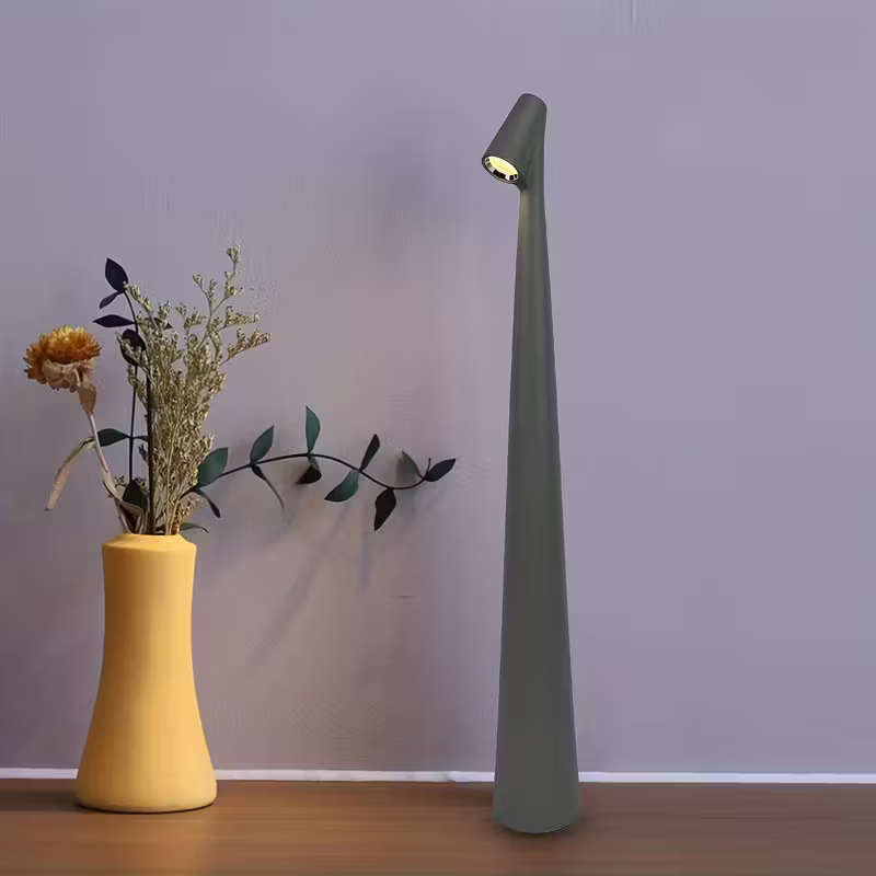 Rechargeable Wireless Led Desk Lamp Gray