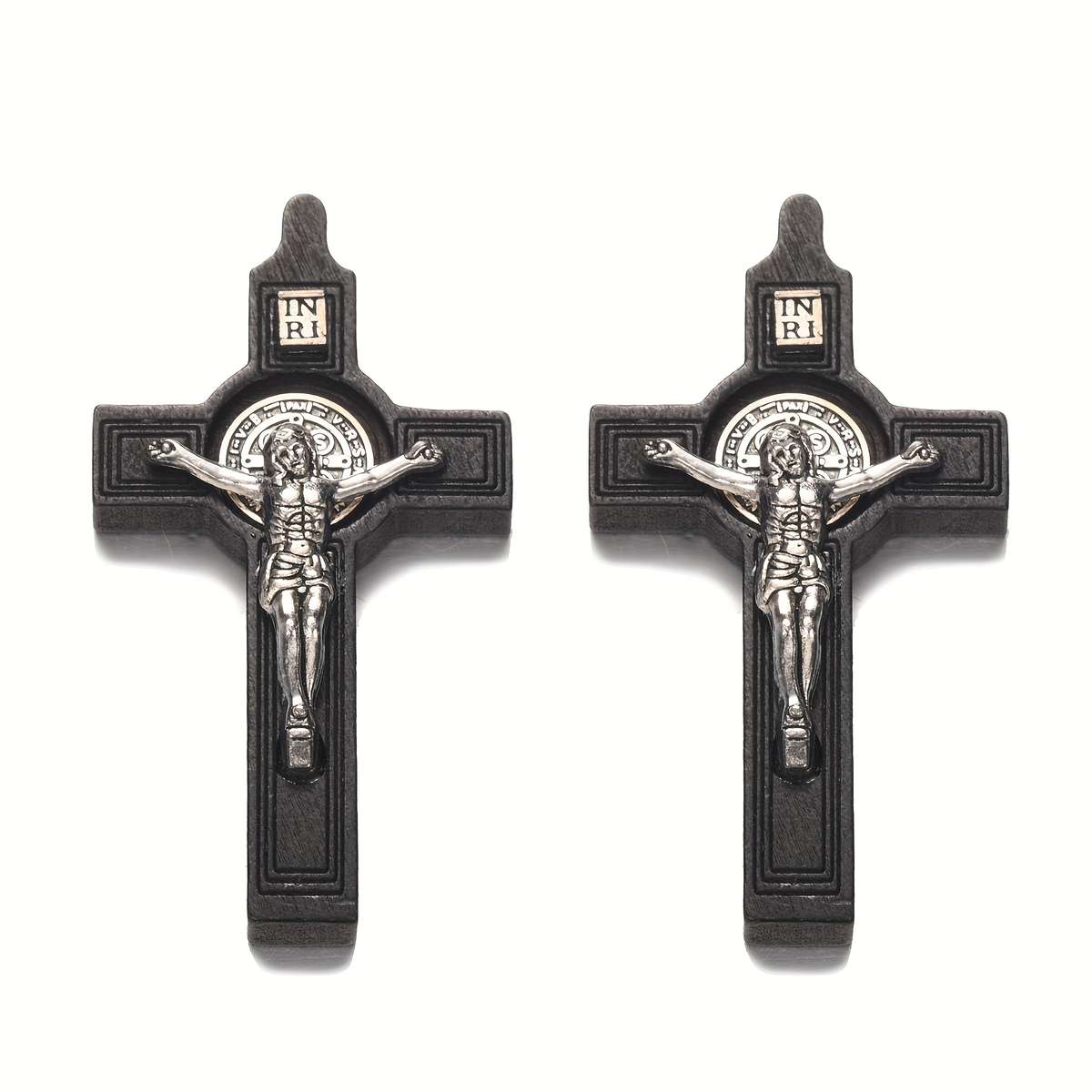 1 Piece Light Brown Jesus Theme Pendant