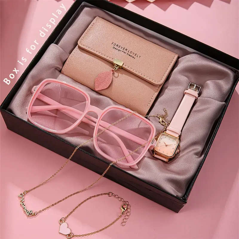 5pcs A Novel and Fashionable Women's Wallet Set that is Trendy and Versatile a Must-have Gift for Fe