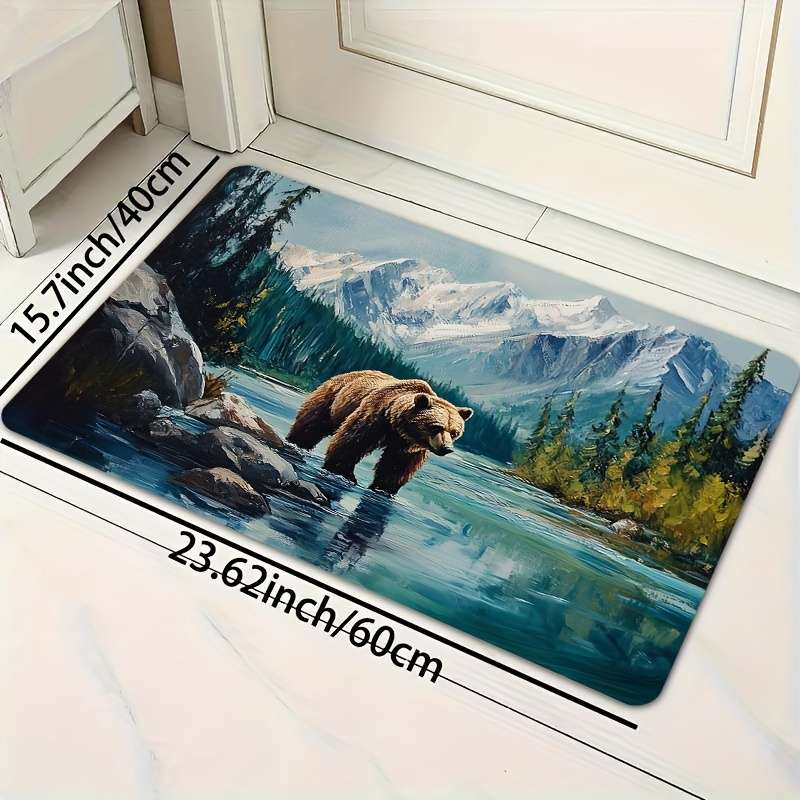 1Pc 19.69x31.49inch 50x80cm Floor Mat
