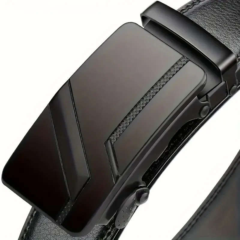 Men's Fully Equipped Automatic Buckle Belt 130cm