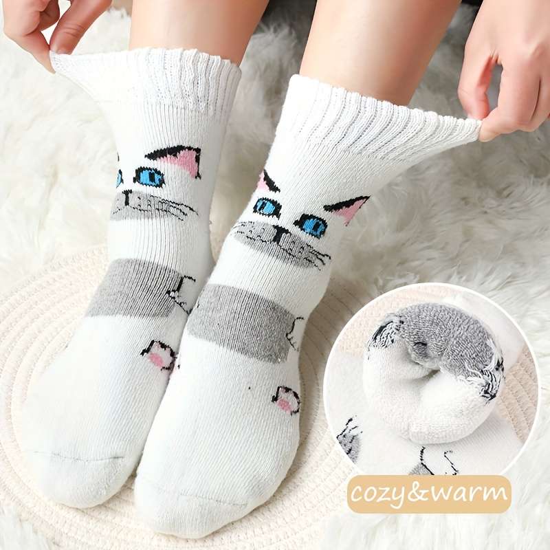 Sock 6Pairs White  One Size