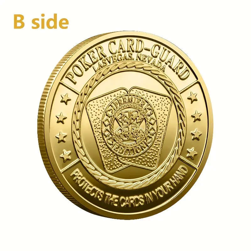 Big Slick Ace of Spades Collectible Poker Coin with Capsule 40MM Wide