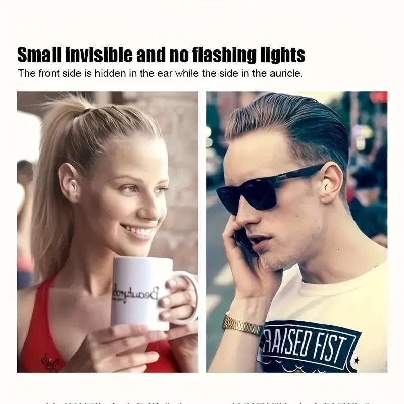 Wireless In-Ear Invisible Earbuds