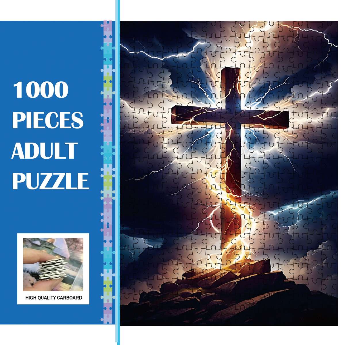 1000 Piece Mini Paper Jigsaw Puzzle