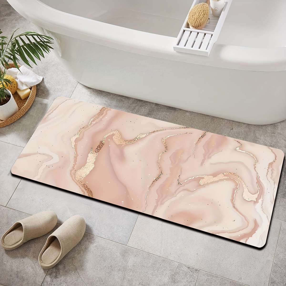 1Pc Green 20x31inch 50x80cm Floor Mat