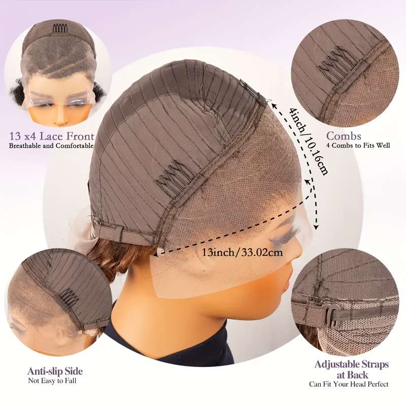 1Pc 1B 15.24cm Fashion Design Wig