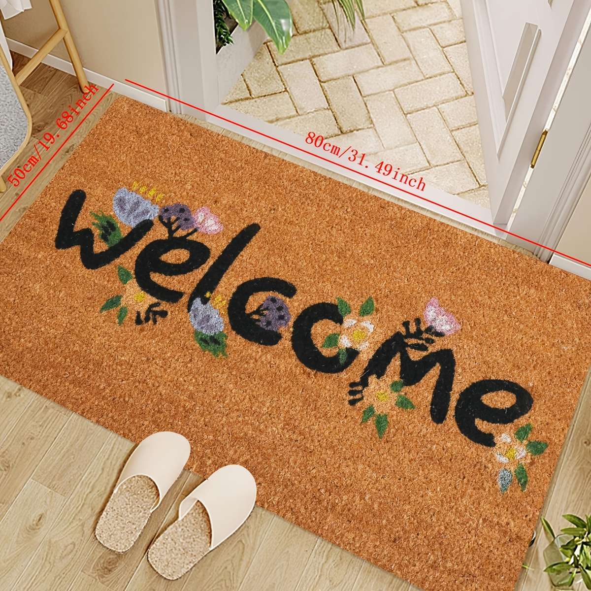 1Pc 15.75x23.62inch 40x60cm Floor Mat