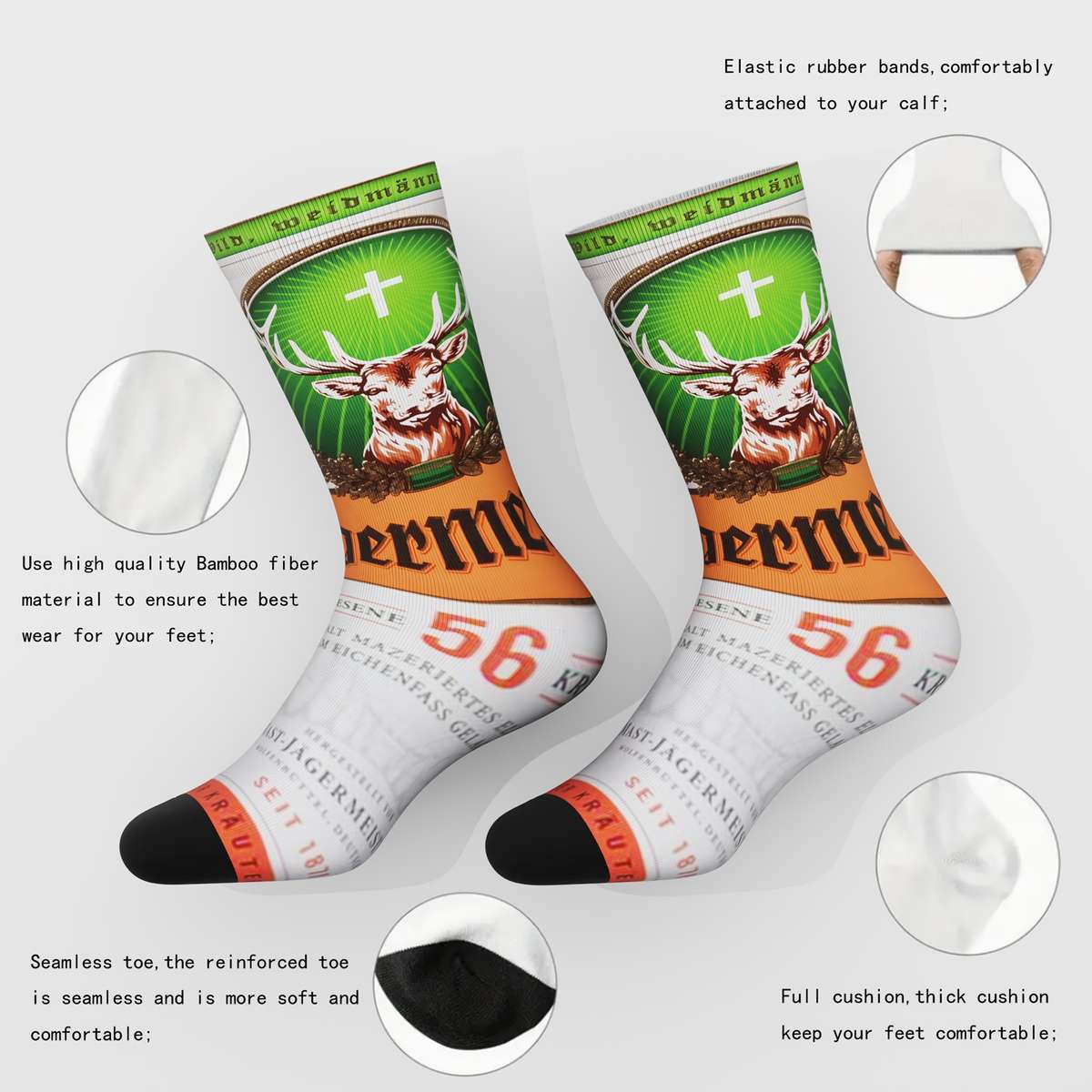 1 Pair Multicolor 1 One Size Socks